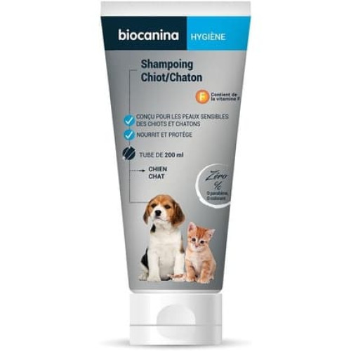 Biocanina Shampoo for Puppies and Kittens 200ml