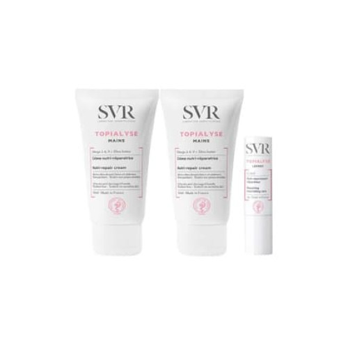 SVR Topialyse Lip Stick Hand Cream - Pack of 2