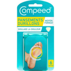 Compeed Callus Plasters Foot Treatment Fast Natural Callus Removal 6 Hydrocolloid Plasters 4.4cm x 4.5cm Compeed Callus Plasters Foot Treatment Fast Natural Callus Removal 6 Hydrocolloid Plasters 4.4cm x 4.5cm