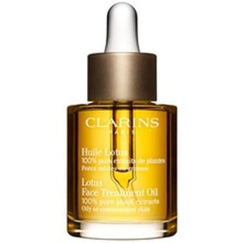 Clarins Lotus Face Treatment Oil 30ml For Combination To Oily Skin