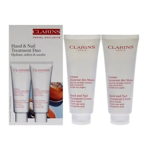 Clarins Hand And Nail Treatment Duo Set