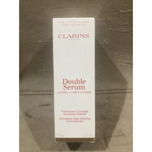 Clarins Double Serum Hydric Lipid System Light Texture 50ml Brand New Box
