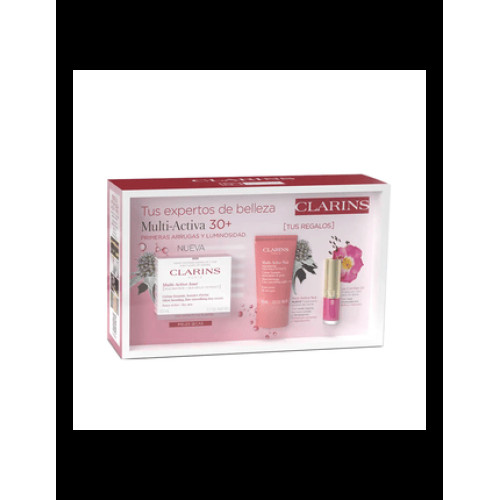 Clarins Multi-Active Day Cream 50ml And Multi-Active Night Cream 15ml With Lip Care 1.4ml Clarins Multi-Active Day Cream 50ml And Multi-Active Night Cream 15ml With Lip Care 1.4ml