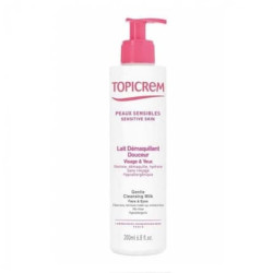 Topicrem Gentle Cleansing Milk For Sensitive And Dry Skin 200 Ml