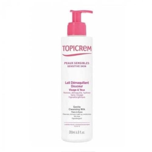 Topicrem Gentle Cleansing Milk For Sensitive And Dry Skin 200 Ml