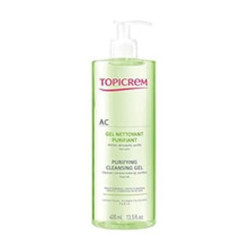 Topicrem Ac Purifying Cleansing Gel For Oily And Sensitive Skin 400ml