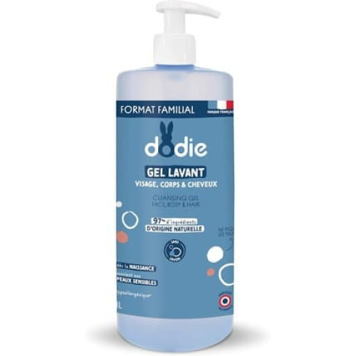 Dodie Cleansing Gel 3 in 1 1L