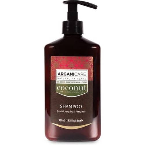 ArganiCare Coconut Shampoo for Dull Very Dry and Frizzy Hair 400ml