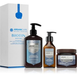 Arganicare Biotin Thickening And Fortifying Program Set Gift Set For Hair Density Restoration Arganicare Biotin Thickening And Fortifying Program Set Gift Set For Hair Density Restoration