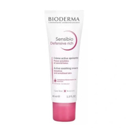Bioderma Sensibio Defensive Rich 40ml Active Soothing Cream For Sensitive Skin