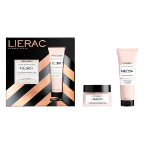 Lierac Hydragenist Moisturizing Illuminating Day Cream 50ml Filling Mask 75ml