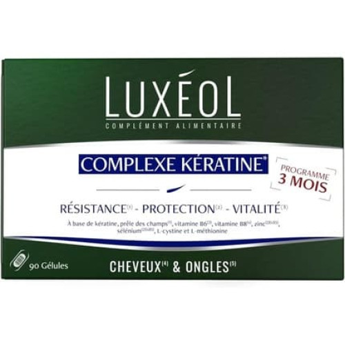 Luxéol Keratin Complex 3 months - 90 capsules