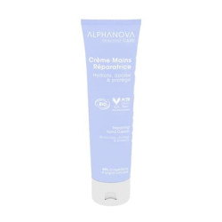 Alphanova Sante Repairing Hand Cream with Hyaluronic Acid - Natural Organic