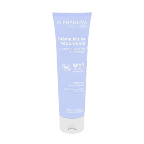 Alphanova Sante Repairing Hand Cream with Hyaluronic Acid - Natural Organic