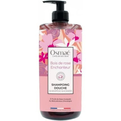 Osmae Shower Shampoo Bois De Rose Enchanteur 1L - 3-in-1 Care Osmae Shower Shampoo Bois De Rose Enchanteur 1L - 3-in-1 Care