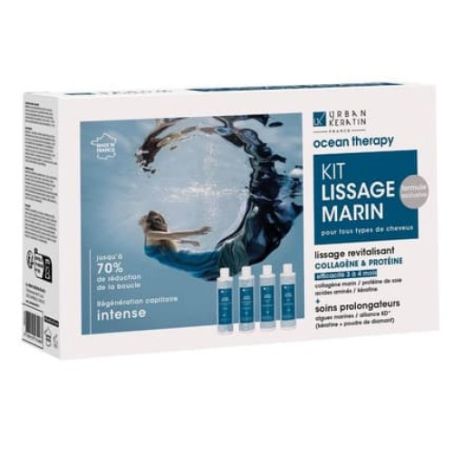 Urban Keratin Mini Set Ocean Therapy Smoothing and Care 4 x 100ml