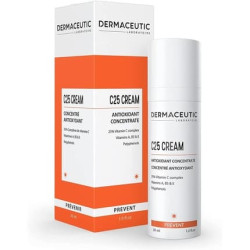 Dermaceutic C25 Cream Antioxidant Day Cream with Vitamin C, Vitamin E, Vitamin B5, Vitamin E and Polyphenols 30ml Dermaceutic C25 Cream Antioxidant Day Cream with Vitamin C, Vitamin E, Vitamin B5, Vitamin E and Polyphenols 30ml