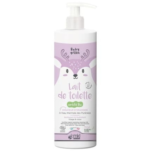 Mkl Green Nature Baby Green Organic Cleansing Milk 400ml