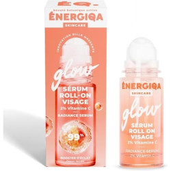 Energiqa Vitamin C Radiance Face Serum Roll-On for Luminous Complexion