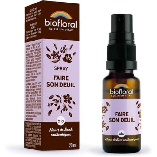 Biofloral Mourning Bio Demeter Spray 20ml Inner Peace Authentic Bach