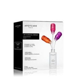 Apotcare My Clinical Serum Set Vitamin C Brightening Serum 10 Ml Vitamin B3 Antiredness Serum 10 Ml Licorice Alcoholfree Anti Spot Day & Night Serum 10 Ml