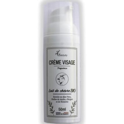 Face Cream with Organic Goat's Milk, Aloe Vera, Jojoba, and Hazelnut Oils