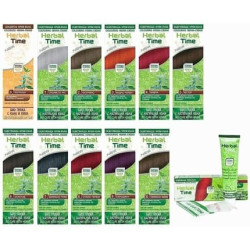 Herbal Time Henna Coloring Cream with Henna Extract Natural Hair Colorant 75ml Herbal Time Henna Coloring Cream with Henna Extract Natural Hair Colorant 75ml