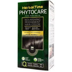 Herbal Time Phytocare Permanent Hair Dye Color Cocoa 5n Herbal Time Phytocare Permanent Hair Dye Color Cocoa 5n
