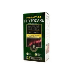 Energy Of Vitamins Herbal Time Phytocare Natural Hair Dye 4r Dark Sour Cherry