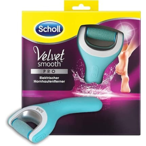 Scholl Velvet Smooth Electric Callus Remover Pro - For Callus Removal on Wet and Dry Feet - Rechargeable - 1 Device + Charging Station Scholl Velvet Smooth Electric Callus Remover Pro - For Callus Removal on Wet and Dry Feet - Rechargeable - 1 Device + Charging Station