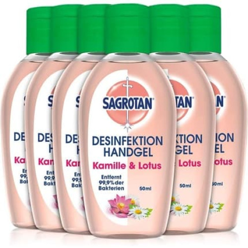 Sagrotan Healthy Touch Chamomile Hand Disinfectant Gel 50ml