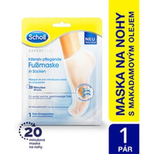 Scholl Pedi Mask Expert Care Foot Mask Nourishing Foot Mask With Macadamia Oil