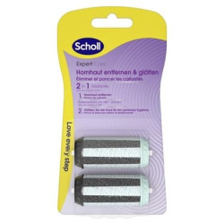 Scholl Replacement Head For The Electric File Velvet Smooth Expert Care 2in1 File & Smooth 2 Pcs Scholl Replacement Head For The Electric File Velvet Smooth Expert Care 2in1 File & Smooth 2 Pcs