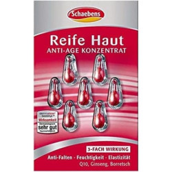 Schaebens Mature Skin Anti-Age Concentrate 3-Way Effect with Q10, Ginseng & Borage