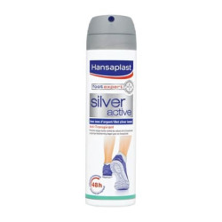 Hansaplast Foot Deodorant Silver Active Effective Foot Deodorant For Freshness