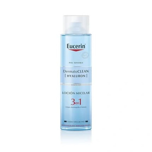 Eucerin Dermatoclean Hyaluron Micellar Lotion 3 In 1 For Sensitive Skin 400ml