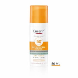 Eucerin Oil Control Dry Touch Gel Cream Spf50 Tinted Light 50ml