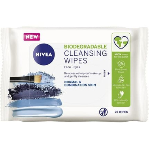 Nivea Daily Essentials 3-in-1 Refreshing Facial Cleansing Wipes