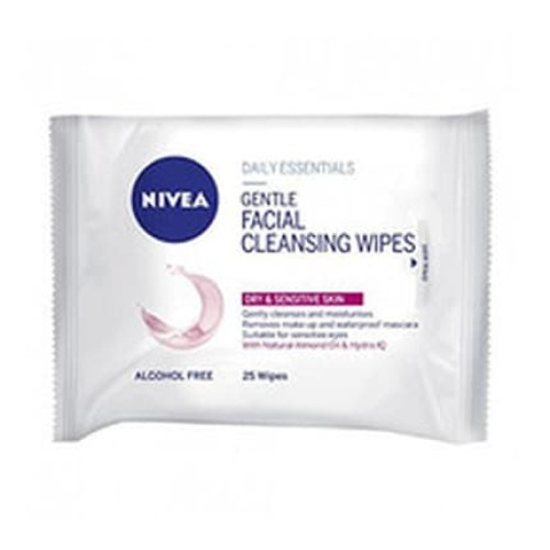 Nivea Cleansing Wipes For Dry And Sensitive Skin 25 Pieces