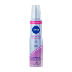 Nivea Hair Mousse Diamond Gloss 150 Ml