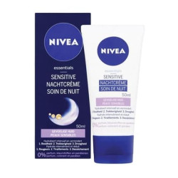 Nivea Essentials Night Cream Sensitive Spf 15 Nivea Essentials Night Cream Sensitive Spf 15