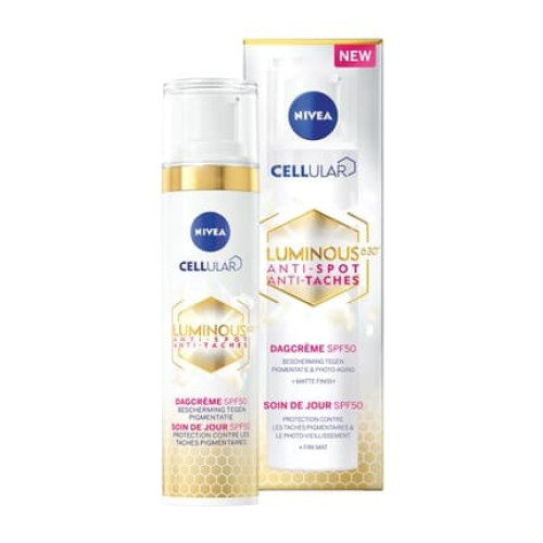 Nivea Cellular Luminous Antipigment Fluid Cream Spf 50
