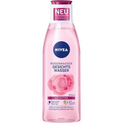 NIVEA Rosewater Facial Toner 200ml Refreshing Facial Toner with Rose Water Natural Origin Clarifying Facial Care for All Skin Types