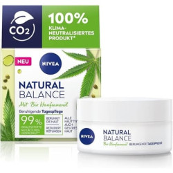 NIVEA Natural Balance Organic Hemp Seed Oil Soothing Day Cream 50ml