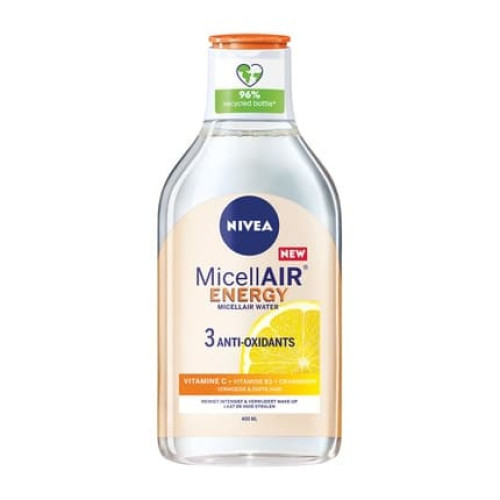 Nivea Micellar Water Energy Vitamin C Cleansing Water For Radiant Skin