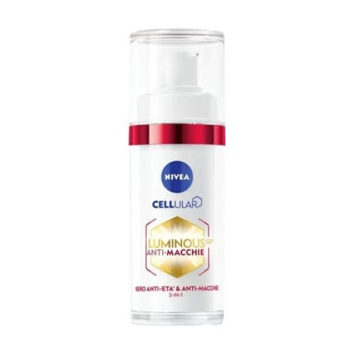 NIVEA Cellular Luminous630 Anti-Aging Serum 30ml - Collagen Booster Hyaluronic Acid Face Serum for Wrinkles and Aging Signs