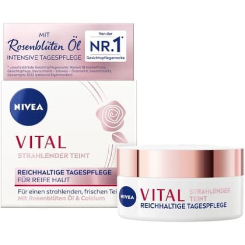 Nivea Vital Radiant Complexion Rich Day Cream for Mature Skin