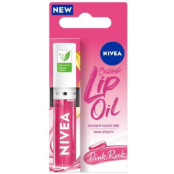 Nivea Caring Lip Oil Pink Rock - 5.5ml
