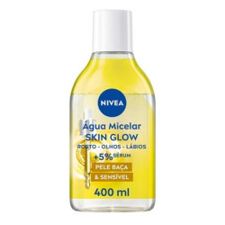 Nivea Skin Glow Micellar Water 400ml Gentle Cleansing For Sensitive Skin