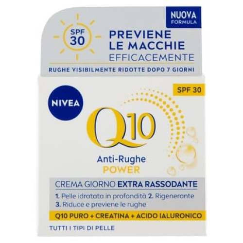 Nivea Q10 Antiwrinkle Power Day Cream Extra Firming Spf 30 50 Ml